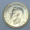 Great Britain 1942 Sixpence UNC