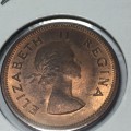 South Africa 1956 farthing UNC