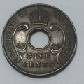 East Africa 1937 KN 5 cent  AU