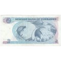 Zimbabwe 1979 Two dollars AA banknote
