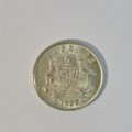 1927 Australia sixpence - Excellent coin - Book value of R2500 - VF+