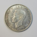 1945 South Africa half crown - EF+