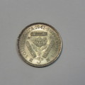 1941 South Africa threepence - UNC - Brilliant