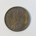 1934 South Africa half penny - EF