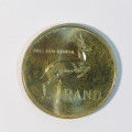 1966 Suid-Afrika R1 - Part of hoof of Springbok missing - Proof coin