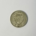 1935 South Africa threepence - EF+