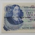 TW de Jongh Two Rand RADAR banknote - no 575515 uncirculated