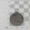 Germany 1913 silver 2 Mark pendant