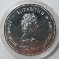 1977 Canada silver dollar coin
