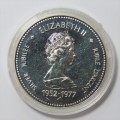 1977 Canada silver dollar coin