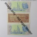 Lot of 5 different South Africa banknotes - de Jongh, de Kock and Stals