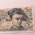 France 1985 banknote 50 Francs