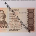 GPC de Kock 3rd Issue R20 with number 337773 uncirculated