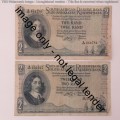 Rissik Lot of 10 R2 notes all different prefix