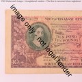 MH de Kock 3rd Issue 10 pound 10-8-55 D2