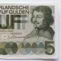 Netherlands 1966 aUNC 5 Gulden