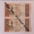 CL Stals Pair of R20 banknotes with consecutive numbers