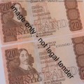 CL Stals Pair of R20 banknotes with consecutive numbers
