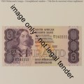 GPC de Kock 2nd issue R5 banknote uncirculated with nice number 242222