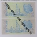 GPC de Kock A6 and A7 2nd issue R2 notes ending on 7777 uncirculated