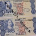 GPC de Kock A6 and A7 2nd issue R2 notes ending on 7777 uncirculated