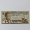 Congo 15-11-1961 Banknote 100 Francs