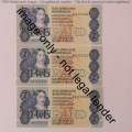 CL Stals lot of 10 R2 notes uncirculated and with consecutive numbers