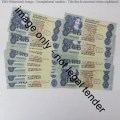 GPC de Kock lot of 30 R2 notes uncirculated 3rd issue