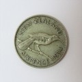 New Zealand 1934 sixpence - VF