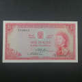 Reserve bank of Rhodesia One Pound banknote G3 - Salisbury 7 September 1964 - UNC