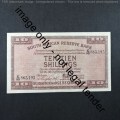 MH de Kock First Issue 11 November 1947 Ten Shilling banknote EF