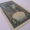 Reserve Bank of Rhodesia Ten Dollars 19 November 1975 - VF