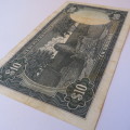 Reserve Bank of Rhodesia Ten Dollars 15 September 1975 - Fine