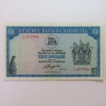 Reserve Bank of Rhodesia One Dollar 2 August 1979 EF