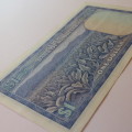 Reserve Bank of Rhodesia One Dollar 15 October 1974 uncirculated - Slight horizontal dent
