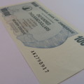 Zimbabwe Bearer cheque 1-8-2006 $100000 AW 2795917