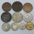 Lot of 10 coins - World - All different