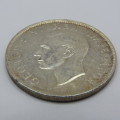 1942 South Africa half crown - Uncirculated