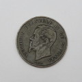 1861 M Italy 5 centesimi VF