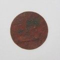 Very thin and small South Africa 2 cent