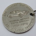 General Motors One Million vehicles 1972 medallion