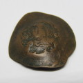 Byzantine Empire Isaac 2 Angelus 1185-1195 AD bronze coin