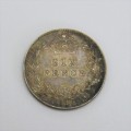 1892 Great Britain sixpence uncirculated with dark toning