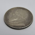 1892 South Africa ZAR shilling AU - Excellent rim