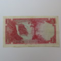 Reserve Bank of Rhodesia One Pound G4 Salisbury 14 September 1964
