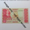 GPC de Kock 3rd issue R50 banknote - Uncirculated with centre crease
