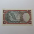 Reserve Bank of Rhodesia Two Dollars 24 May 1979 - Uncirculated - Very light crease