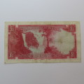 Reserve Bank of Rhodesia One Pound G12 Salisbury 9 November 1964 - VF