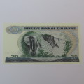 Zimbabwe 4th issue 20 Dollars Harare 1994 uncirculated