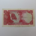 Reserve Bank of Rhodesia One Pound G11 Salisbury 2 November 1964 aEF